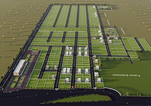  Plot For Sale in AK Green Park City, Gosainganj