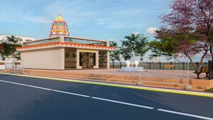  Plot – Exterior View View at AK Green Park City, Gosainganj - for Sale