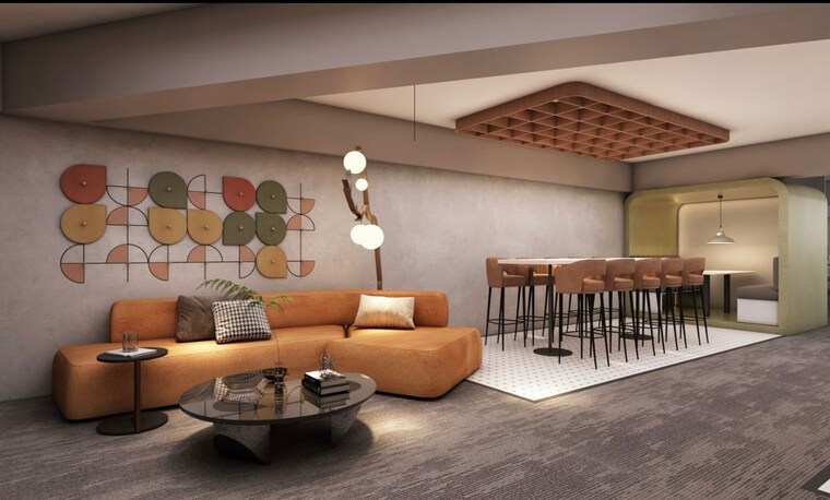Living Room, oberoi-garden-estates Commercial Office Space 4300 Sq.Ft. In Powai Mumbai 10524775
