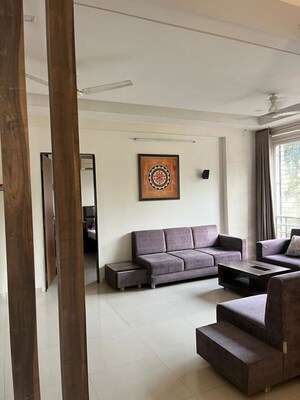 Living Room in 3 BHK Apartment at Ambawadi – for Rent