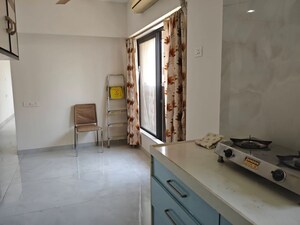 Living Room in 1.5 BHK Apartment at Sandesh Nagar – for Rent