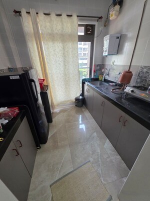 Kitchen in 1.5 BHK Apartment at Sandesh Nagar – for Rent