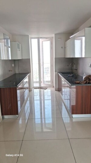 Kitchen in 3.5 BHK Apartment at Hermitage Centralis, Vip Road – for Rent