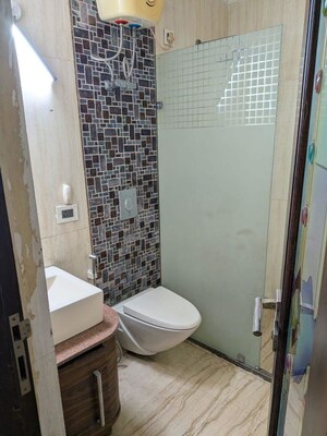 Bathroom in 3 BHK Builder Floor at Sector 23 – for Rent