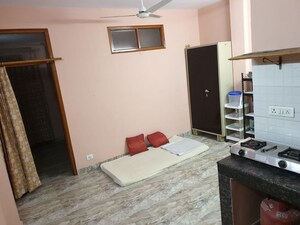 Bedroom in 1 BHK Builder Floor at Lajpat Nagar – for Rent