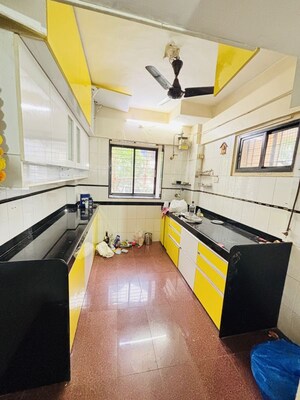 Kitchen in 1 BHK Apartment at Mulund West – for Rent