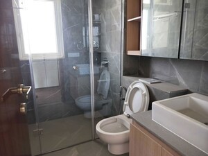 Bathroom in 3 BHK Builder Floor at Palam Vihar Residents Association, Palam Vihar – for Rent