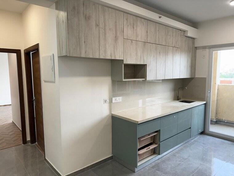 Kitchen, tulip-yellow 3 Bedroom 1704 Sq.Ft. Apartment In Sector 69 Gurgaon 10524932