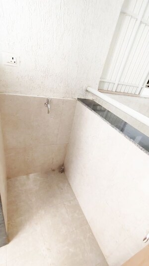 Bathroom in 2 BHK Builder Floor at Gera Planet Of Joy, Kharadi – for Sale