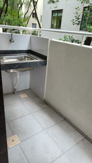 Balcony in 3 BHK Apartment at Model Colony – for Rent