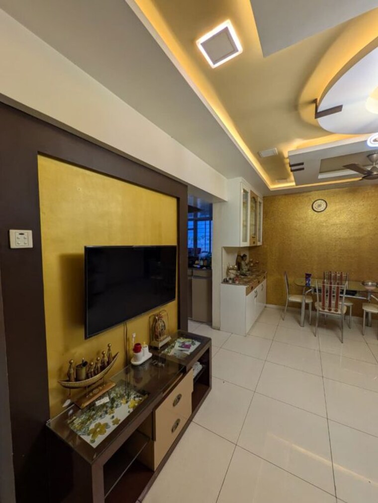 Living Room, kolte-patil-western-avenue 3 Bedroom 1600 Sq.Ft. Apartment In Wakad Pune 10524970