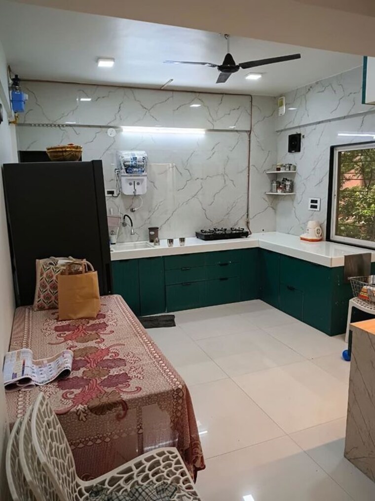 Kitchen, silver-royal 2 Bedroom 1050 Sq.Ft. Apartment In Pimple Saudagar Pune 10524969