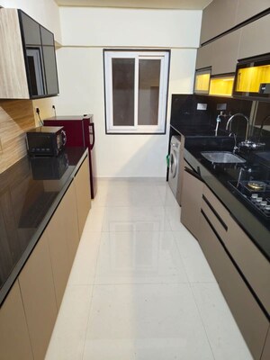 Kitchen in 2 BHK Apartment at Majestique Signature Towers, Balewadi – for Rent