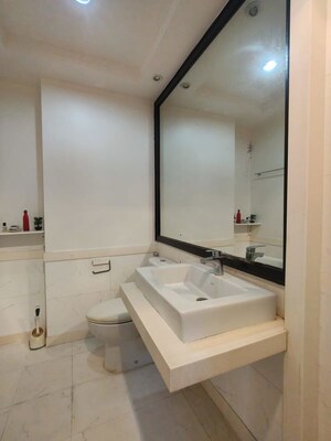 Bathroom in 4 BHK Apartment at Hiranandani Gardens, Powai – for Rent