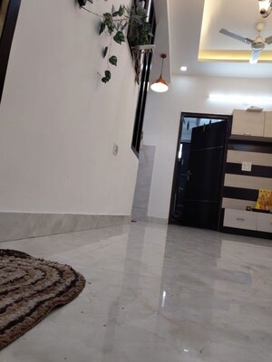 Hall in 2 BHK Builder Floor at Divya Angels, Indrapuram – for Rent