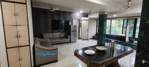 Living Room in 3 BHK Apartment at Chembur – for Rent