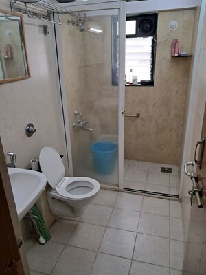Bathroom in 3 BHK Apartment at Raheja Vistas Phase II, Mohammadwadi – for Sale