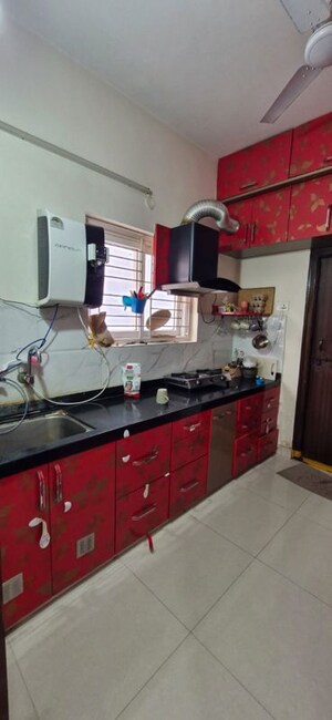 Kitchen in 2 BHK Builder Floor at Kondapur – for Rent