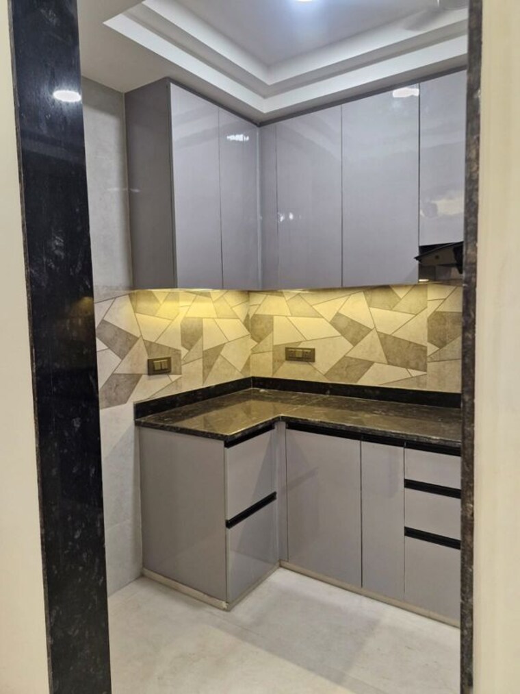 Kitchen, ignou road 1 Bedroom 500 Sq.Ft. Builder Floor In Ignou Road Delhi 10525087