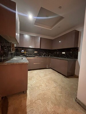 Kitchen in 3 BHK Apartment at Chattarpur – for Rent