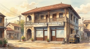  Shop – Exterior View View at Shilatne - for Sale