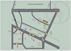4 BHK Apartment – Map Location View at Sumadhura Sarang, Doddabanahalli - for Sale