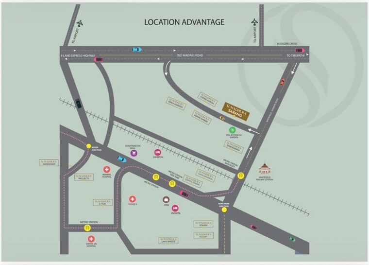 Map Location, sumadhura-sarang 4 Bedroom 2580 Sq.Ft. Apartment In Doddabanahalli Bangalore 10525268