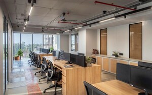 Team Area in  Office Space at Raichandani Ten Square, Lulla Nagar – for Rent