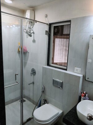 Bathroom in 3 BHK Apartment at Bholenath Chembur Castle, Chembur – for Sale