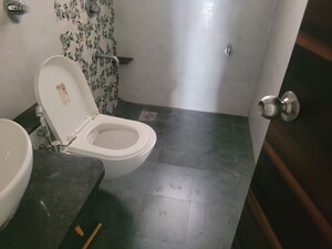 Bathroom in 3 BHK Apartment at Surmani Complex, Model Colony – for Rent