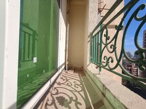 Balcony in 1 BHK Apartment at Siddhi Highland Springs, Dhokali – for Rent