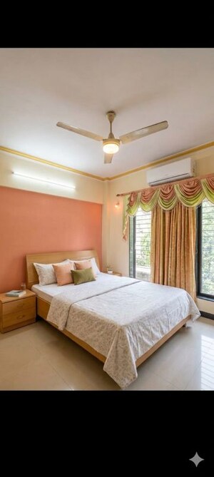 Bedroom in 1 BHK Apartment at Akshardham Apartment, Malad West – for Rent