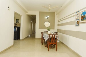 Living Room in 3 BHK Apartment at Emaar Palm Gardens, Sector 83 – for Sale