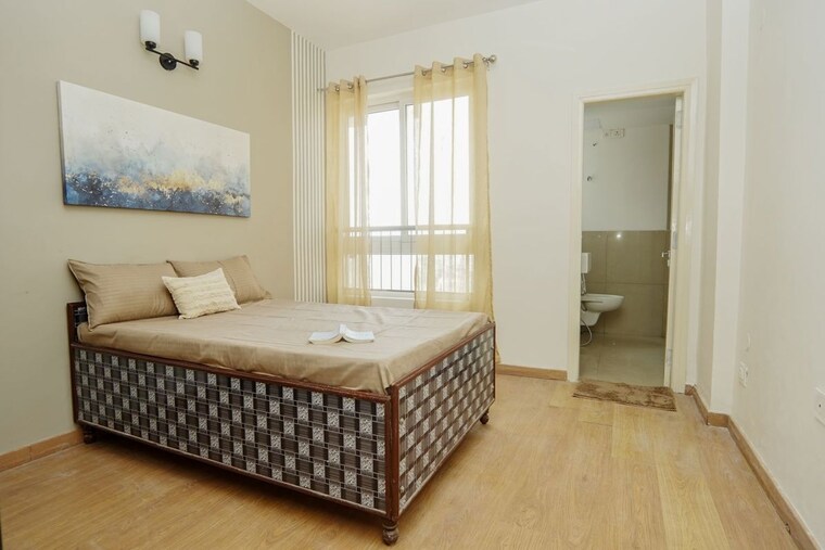Bedroom, emaar-palm-gardens 3 Bedroom 1900 Sq.Ft. Apartment In Sector 83 Gurgaon 10525394