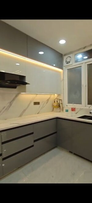 Kitchen in 4 BHK Builder Floor at Niti Khand – for Sale