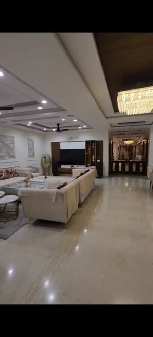 Living Room in 4 BHK Builder Floor at Niti Khand – for Sale