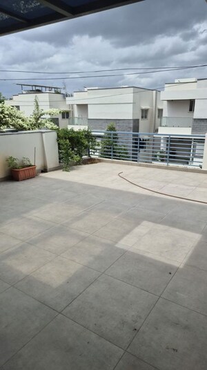 Balcony in 5 BHK Villa at Magna Majestic Meadows, Osman Nagar – for Rent
