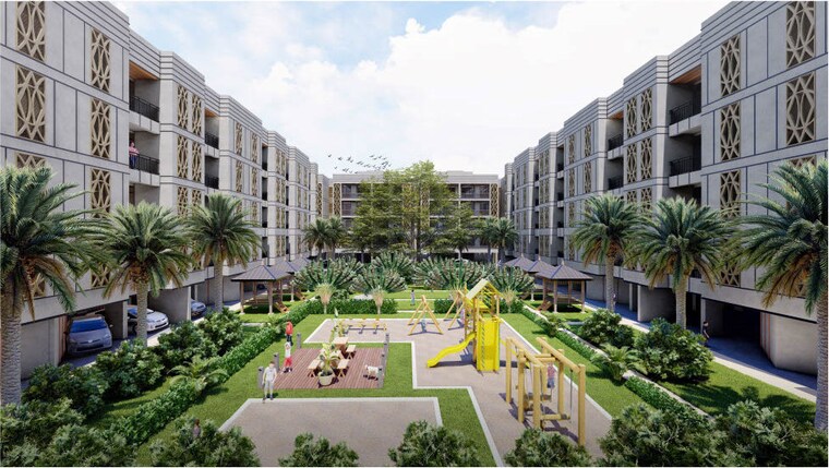 Exterior View, whiteland-blissville 3 Bedroom 1672 Sq.Ft. Builder Floor In Sector 76 Gurgaon 10525481