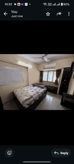 Bedroom in 2 BHK Apartment at HDIL Dheeraj Dreams, Bhandup West – for Sale