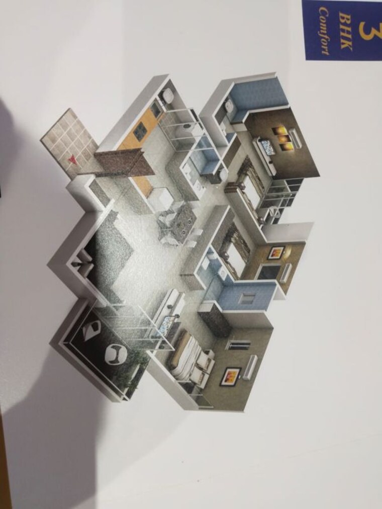 Floor Plan, success-windsor-tower 3 Bedroom 1300 Sq.Ft. Apartment In Ravet Pune 10525532