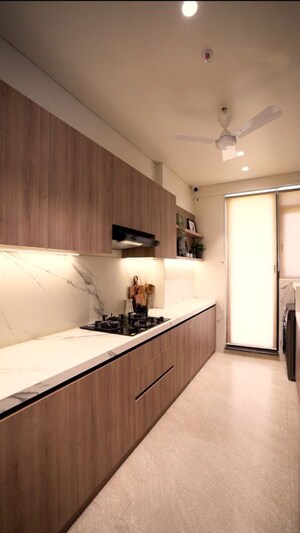Kitchen in 3 BHK Apartment at Wadhwa The Address Boulevard, Ghatkopar West – for Sale