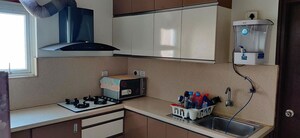 Kitchen in 3 BHK Apartment at Lanco Hills Apartments, Manikonda – for Rent