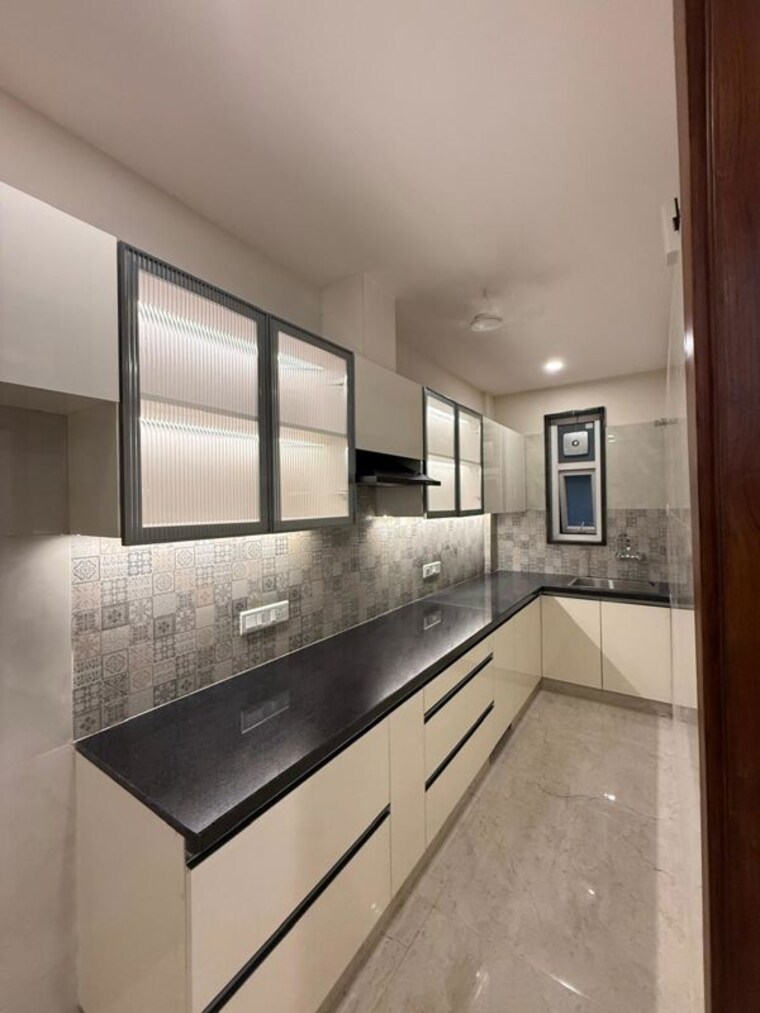 Kitchen, sector 57 1 Bedroom 1150 Sq.Ft. Builder Floor In Sector 57 Gurgaon 10525594