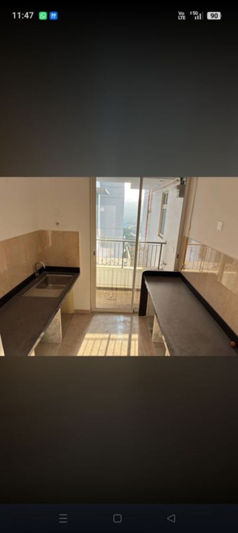 Kitchen, damji-shamji-mahavir-kalpavruksha-wing-j-phase-2 3 Bedroom 1180 Sq.Ft. Apartment In Thane West Thane 10525628