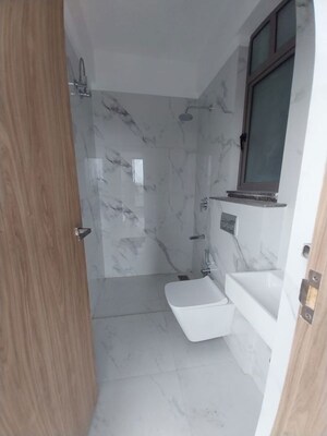 Bathroom in 3 BHK Apartment at Savvy Merushikhar, Andheri East – for Sale