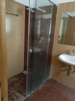 Bathroom in 3 BHK Builder Floor at Lahari Jubilee Hills, Jubilee Hills – for Rent