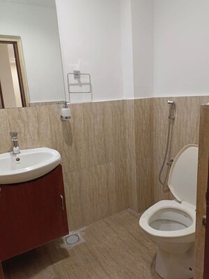 Bathroom in 3 BHK Builder Floor at Lahari Jubilee Hills, Jubilee Hills – for Rent