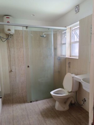 Bathroom in 3 BHK Builder Floor at Lahari Jubilee Hills, Jubilee Hills – for Rent