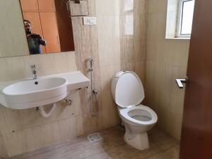 Bathroom in 3 BHK Builder Floor at Lahari Jubilee Hills, Jubilee Hills – for Rent