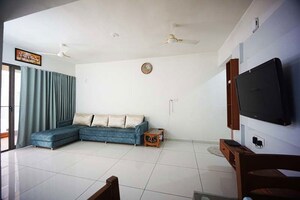 Kitchen in 3 BHK Apartment at Sargasan – for Sale
